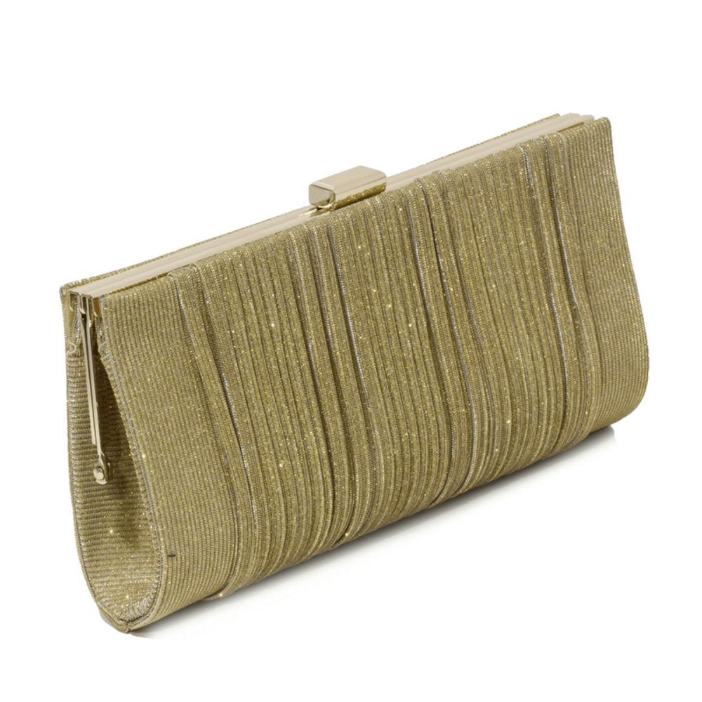 khaki clutch bolsa