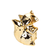 raposa-decorativa-dourada
