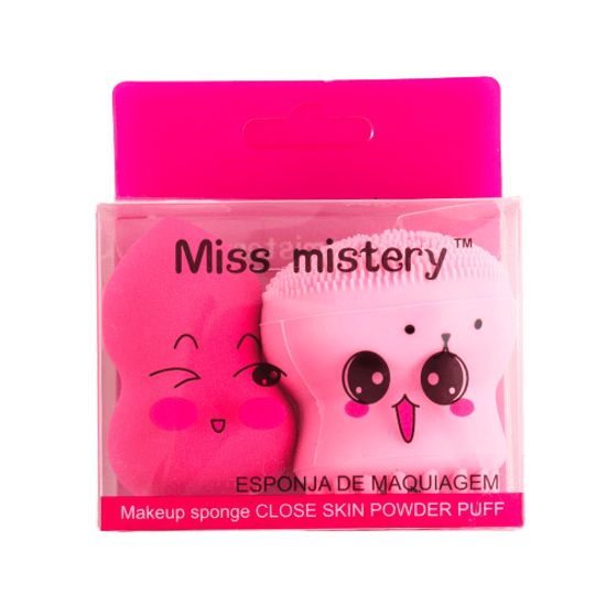 kit-de-esponjas-para-limpeza-facial-e-maquiagem-blend-miss-mistery-rosa-e-rosa-claro