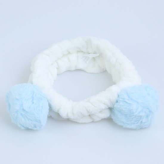 faixa-para-maquiagem-de-pompom-azul-e-branca