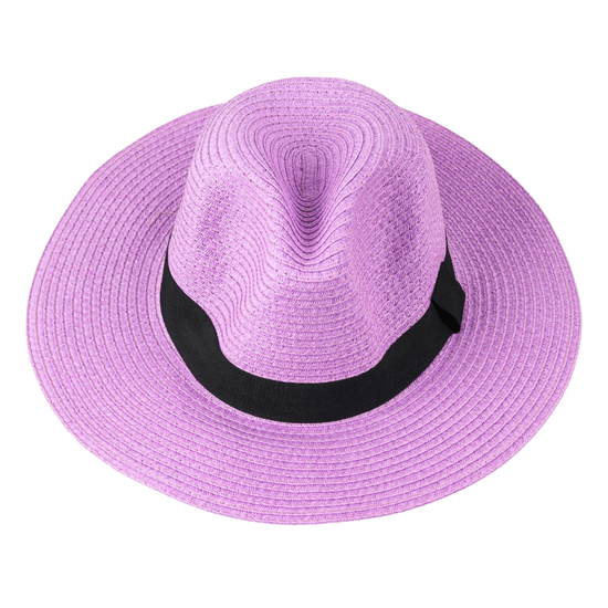 chapeu-de-palha-colorido-Panama-com-faixa-lilas