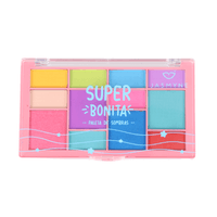 2 Paleta 12 Sombras Coloridas Kit Infantil Crianças Bonita