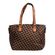 Bolsa-Pequena-Estampada-Com-Textura-em-Couro-Sintetico-marrom