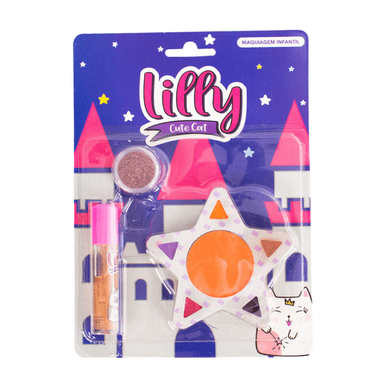 Kit-de-Maquiagem-Infantil-Lilly-Cute-Cat-modelo-1