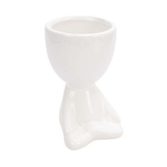 Vaso Mini Bob Sentado Branco