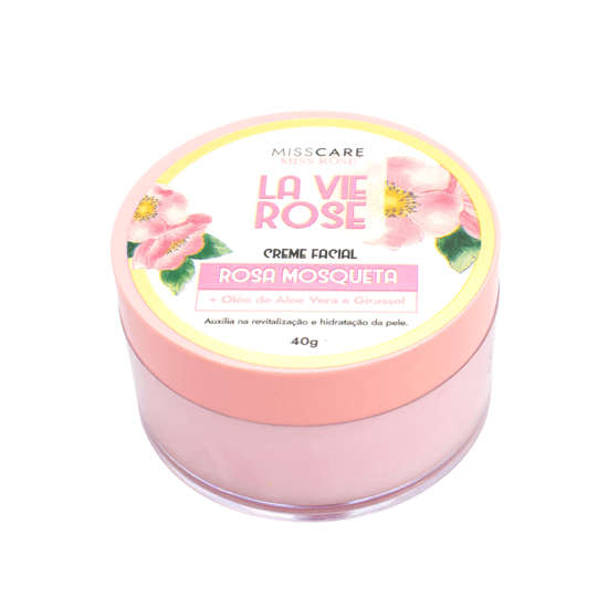 Creme-Facial-Rosa-Mosqueta-La-Vie-Rose-Miss-Rose