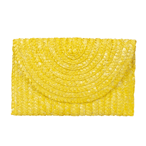 Bolsa-de-Mao-Envelope-Com-Textura-em-Palha-amarelo