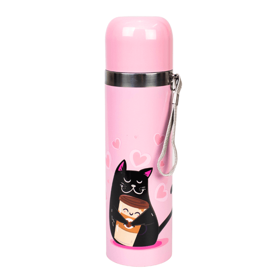 Garrafa-Parede-Dupla-Aco-Inox-Termica-440-ml-Gatinho-modelo-1