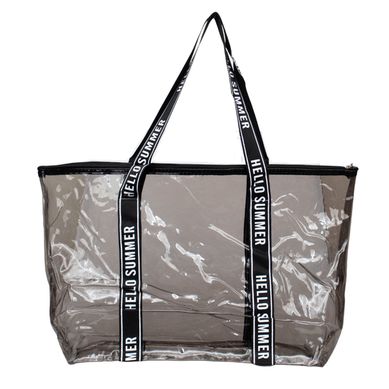 Bolsa-de-Praia-Grande-Transparente-Hello-Summer-cinza